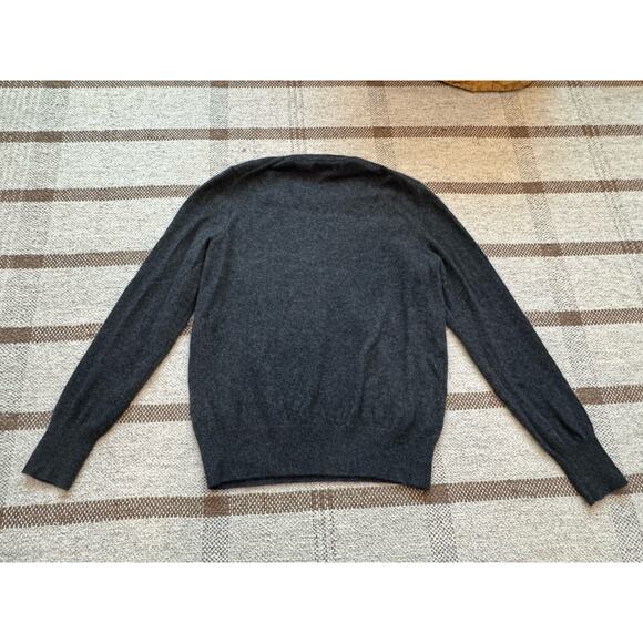 Naadam Dark Gray Cashmere Sweater Crewneck Women’s Medium - Picture 8 of 8
